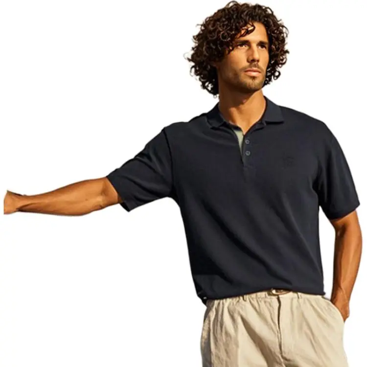 AKCLUB Vintage Collection Polo Shirt Men's Navy Blue-2