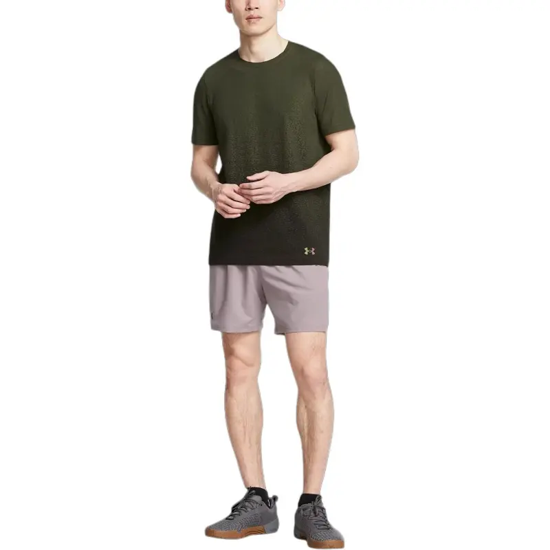 Under Armour Vanish EliteSeamless T Shirt Men's Ghost Green-4