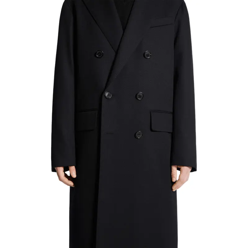 DSQUARED 2 Virgin Wool Double breasted Coat-5