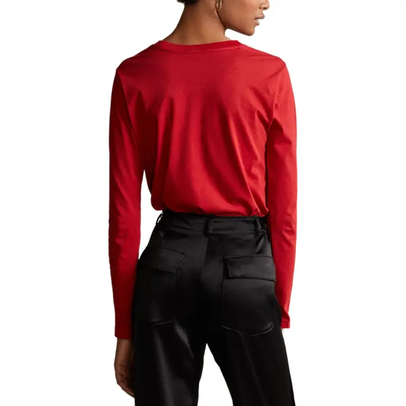Polo Ralph Lauren Regular T Shirt Women's Red-2