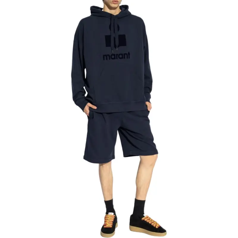 ISABEL MARANT Miley Drawstring Hoodie-3