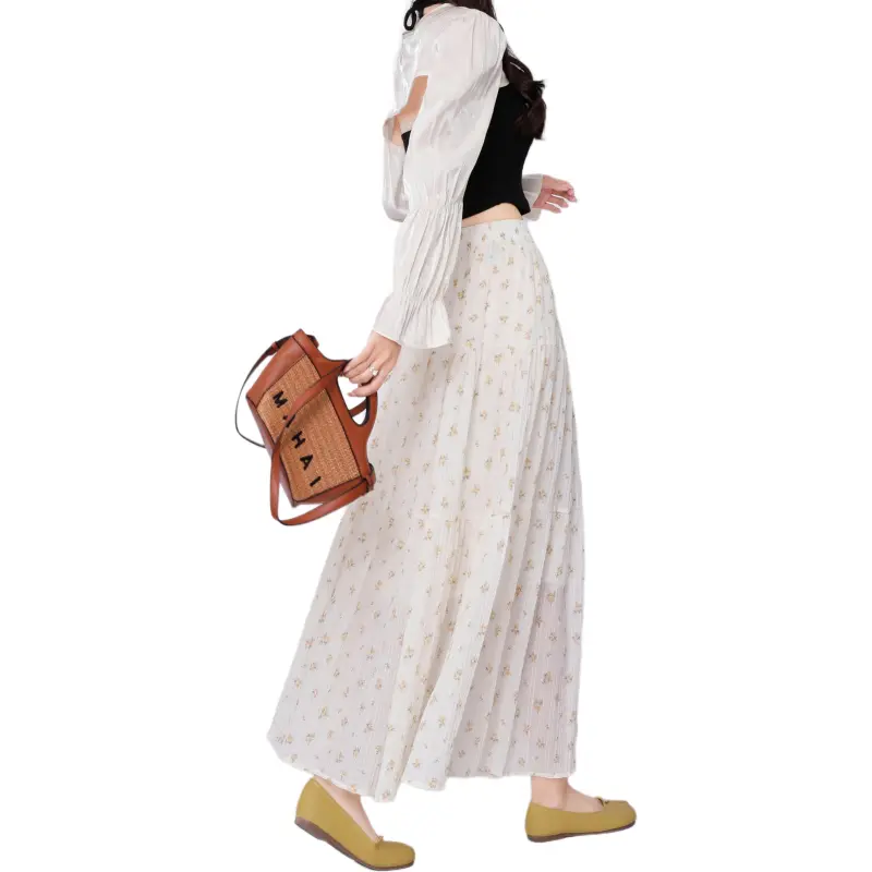Mu Xiao Xin Casual Long Skirt Women's-9