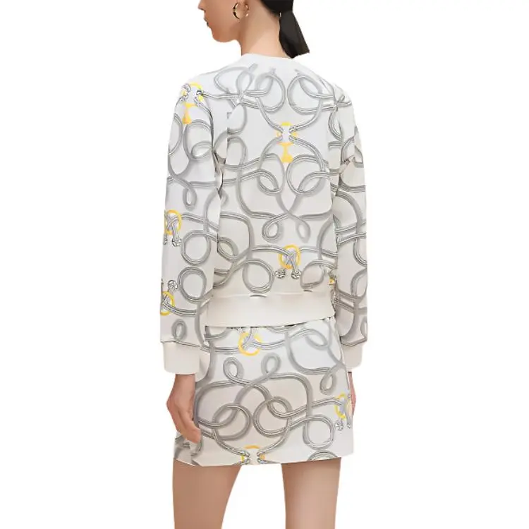 HERMES Sweatshirt Women's White-1