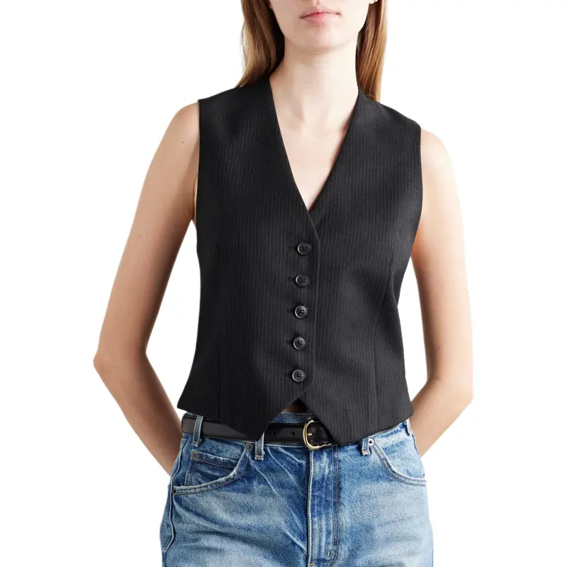NILI LOTAN Vests Women's Black-1