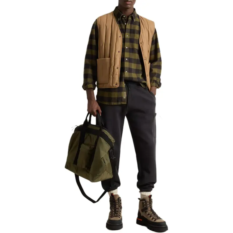 WOOLRICH Vests Men Brown-4