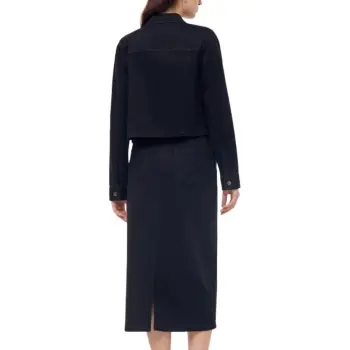GOELIA Two Piece Skirt Sets Women's Black