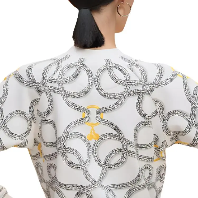 HERMES Sweatshirt Women's White-3