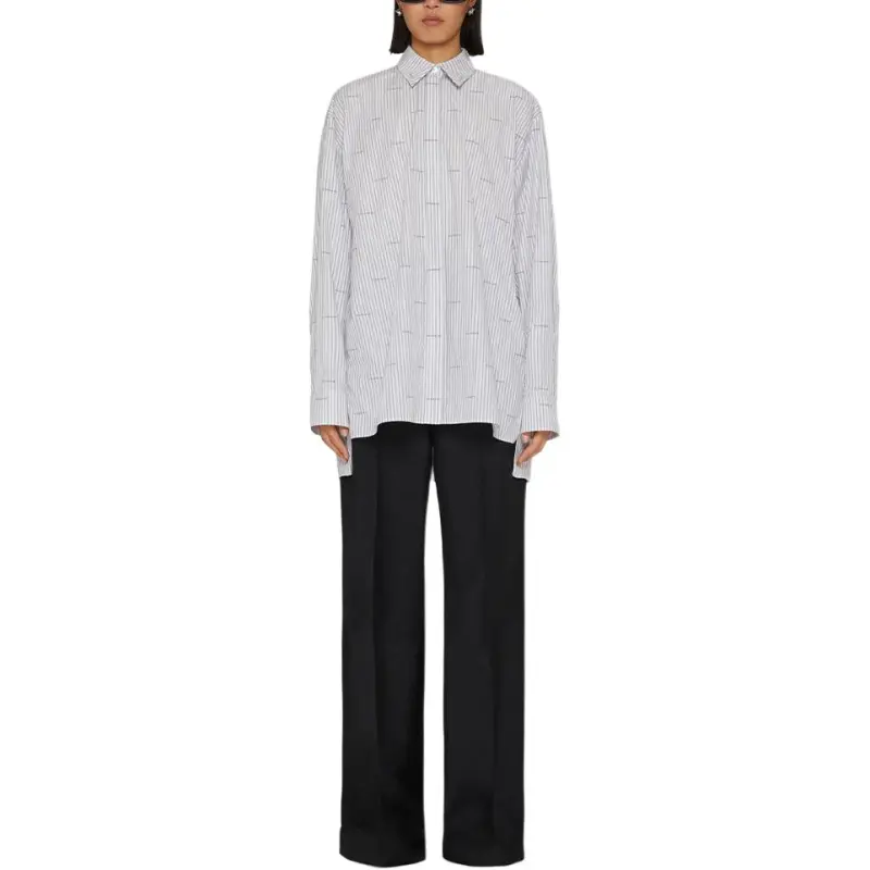 Givenchy Allover 4G Patterned Oversized Shirt-1
