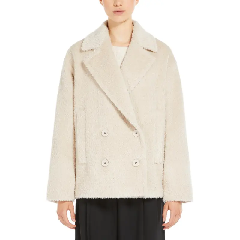 MaxMara Studio Double Breasted Long Sleeved Jacket-1