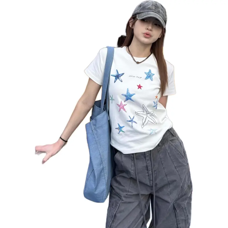 Dior Beauty Set in Sleeve T Shirt Women's-1