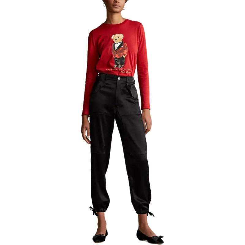 Polo Ralph Lauren Regular T Shirt Women's Red-1