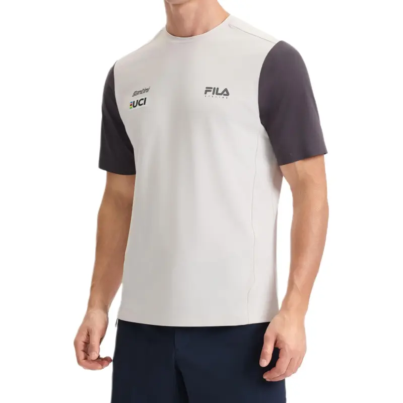 FILA CYCLING T-Shirt Men's Light Dusty Gray-3