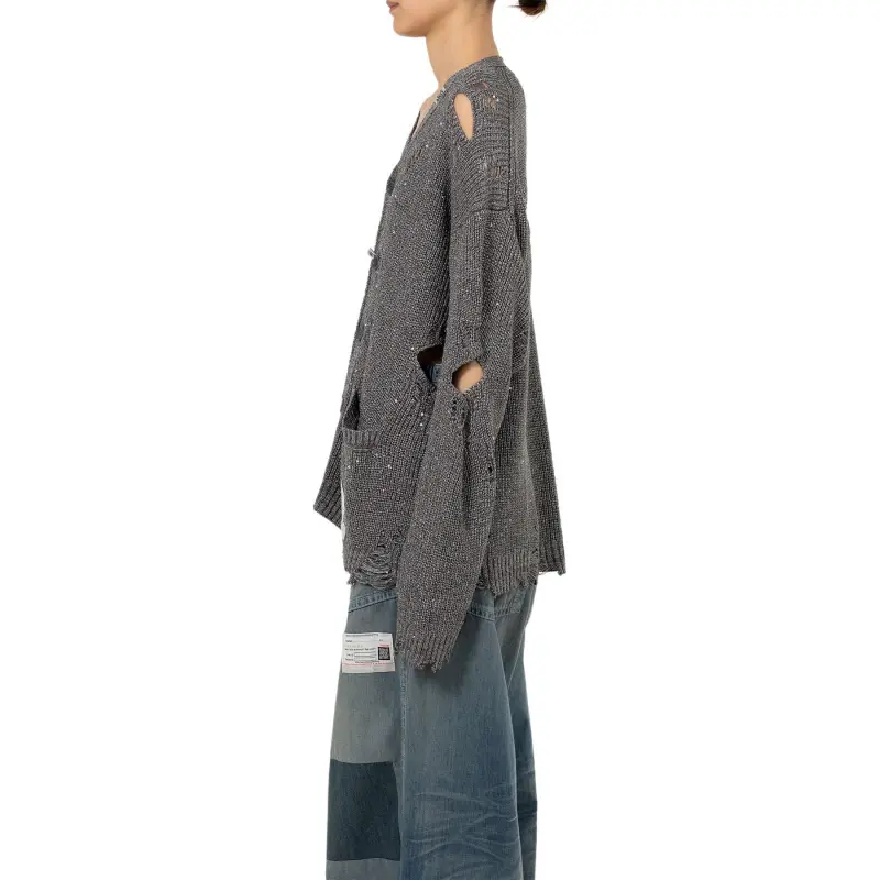 Maison Mihara Yasuhiro SS25 Knitwear Women's Gray-5