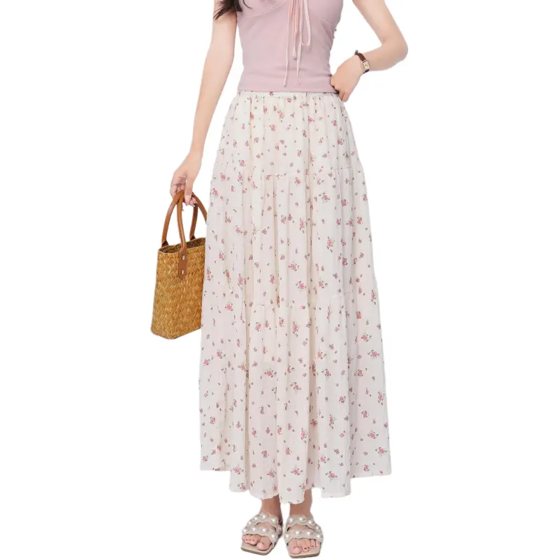 Mu Xiao Xin Casual Long Skirt Women's-2