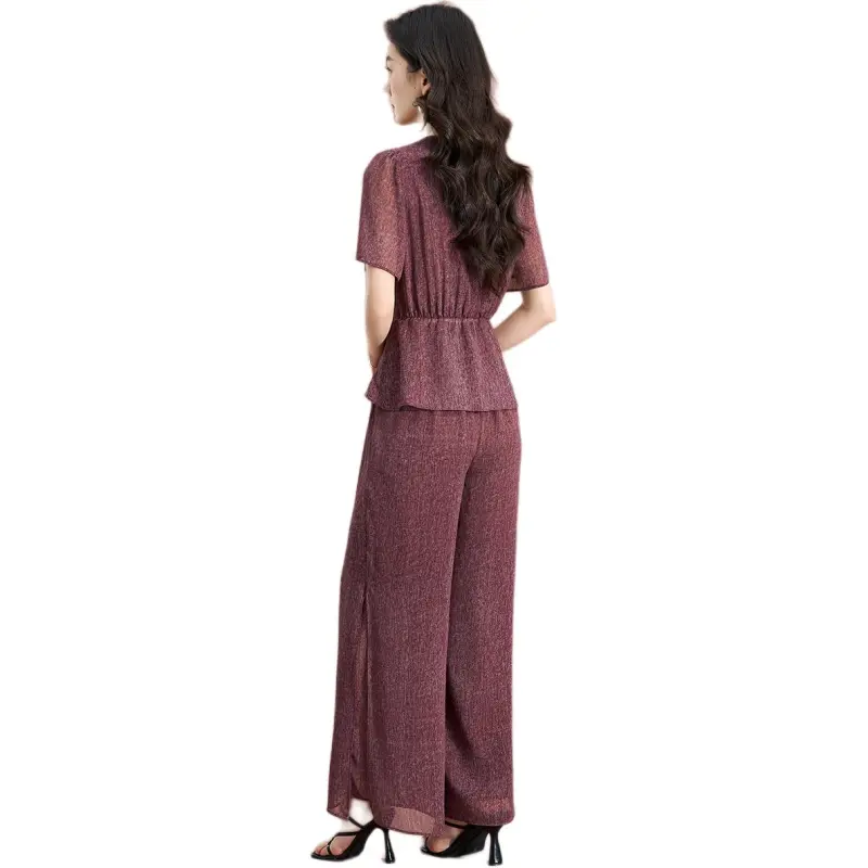 Mylan Casual Suits Women's Crimson-0