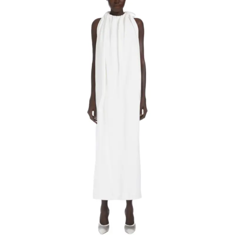 SportMa Sleeveless Dress Women's Light White-1