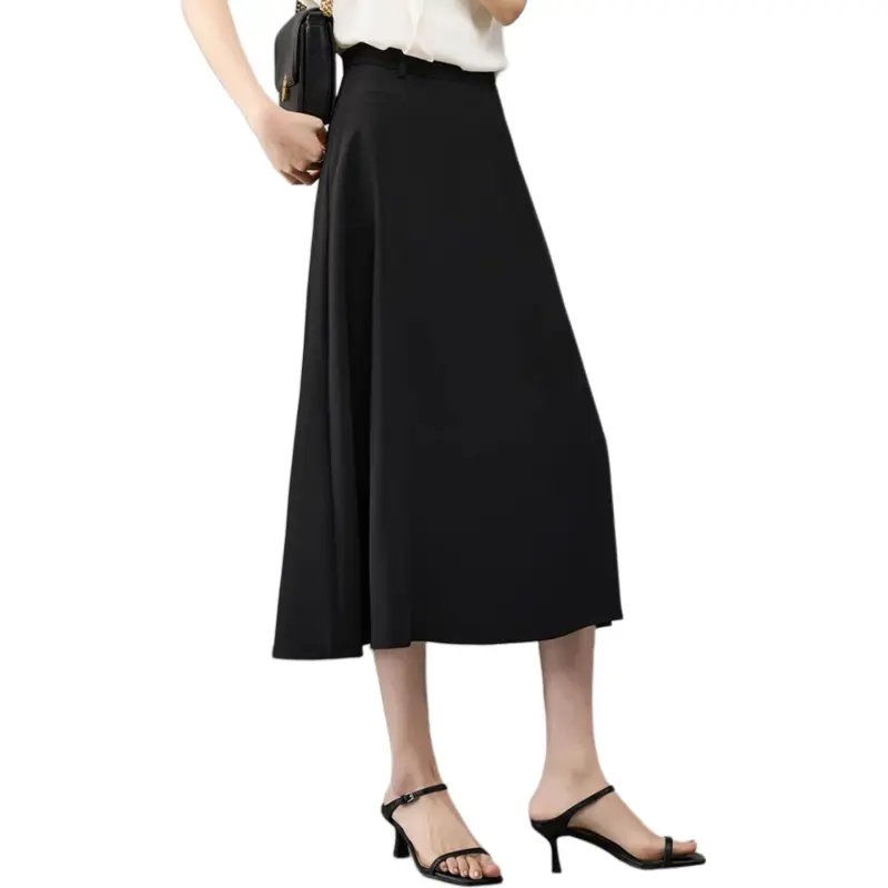 YALIDA Casual Long Skirt Women's-3