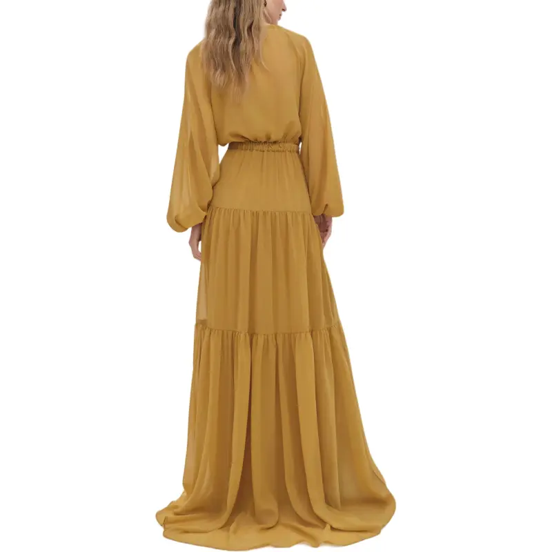 REFORMATION Becca Dress Long Sleeved Dress Women's-1