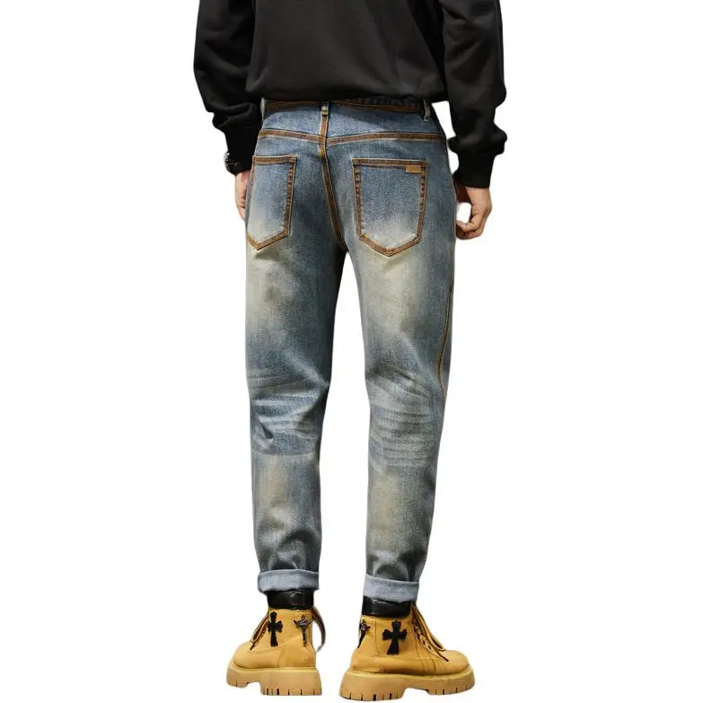 Izex Jeans Unisex Light Vintage Blue-3