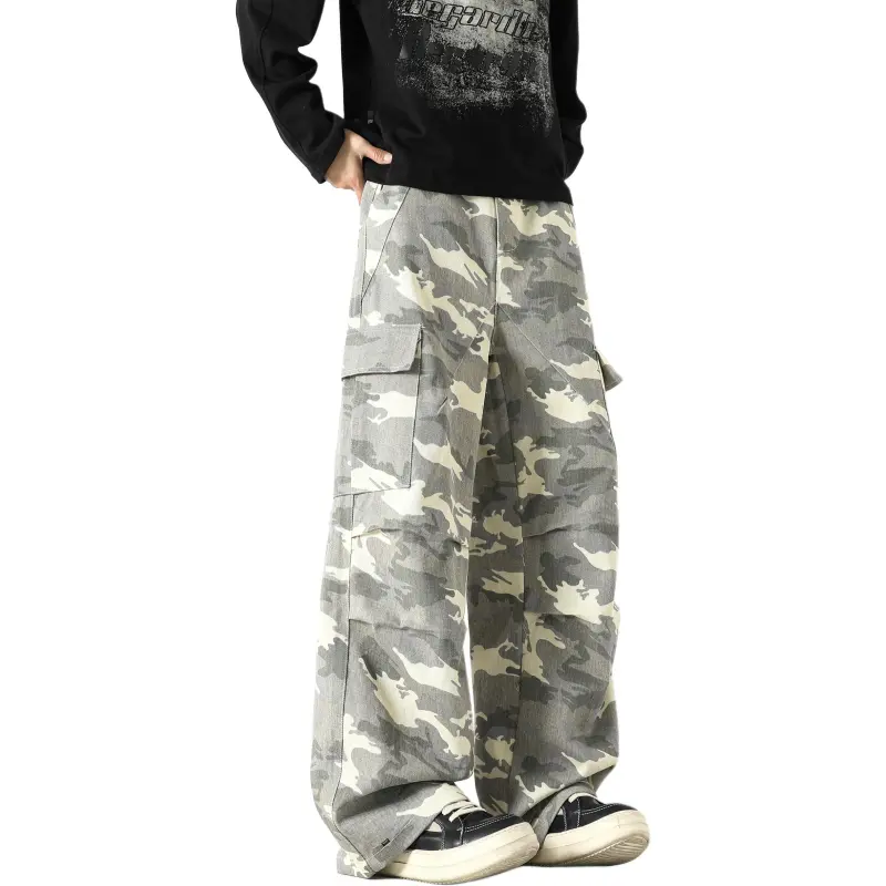 Maxim's De Paris Jeans Unisex Camouflage-3