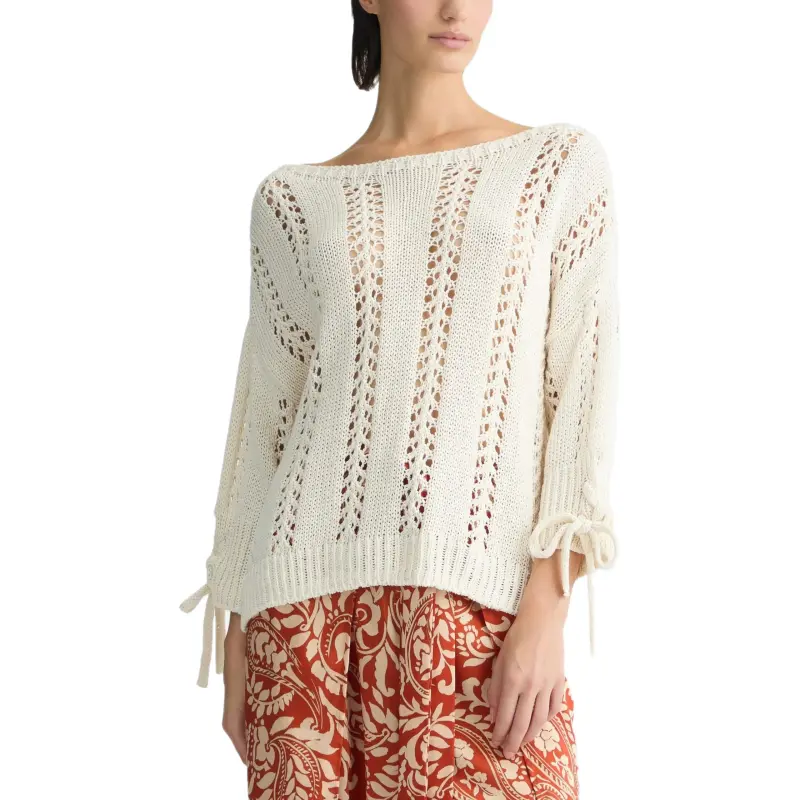 LIU·JO Crochet knit Sweater-3