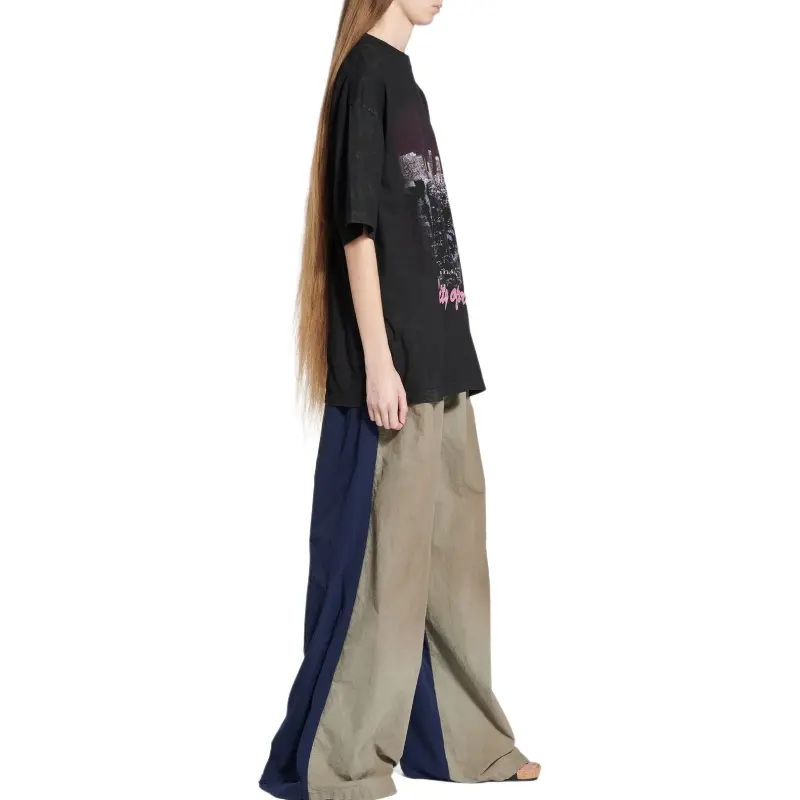 Balenciaga SS25 T Shirt Regular Fit Unisex Black-5