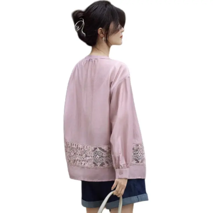 XWI Shirt Women's Cameo Brown Smoke Pink-1