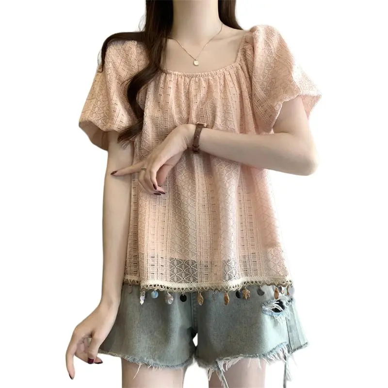 Mu Xiao Xin Chiffon Shirt Women's-5
