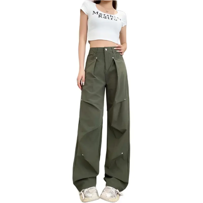 Si Bei'er Cargo Pants Women's-15