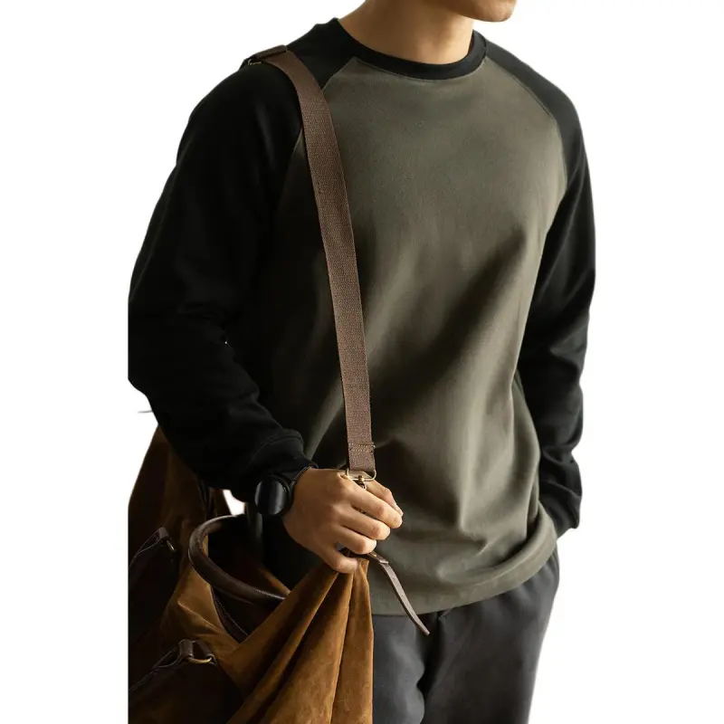 UBV T-Shirt Men's Greyish Green/Gray Green-1