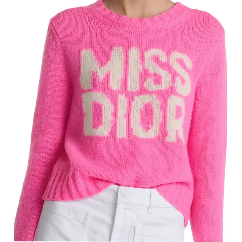 DIOR Sweaters Women's Pink-3