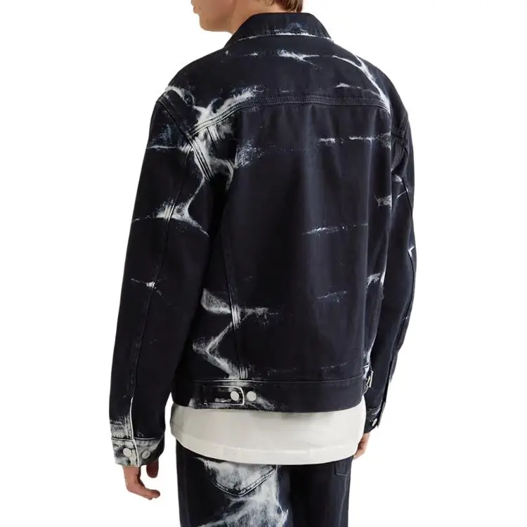 DRIES VAN NOTEN Denim Jackets Men Black-2