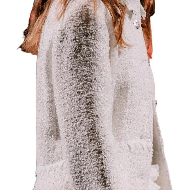 CHANEL 24 New Spring And Summer Arrivals Jackets Coats Women's White-2