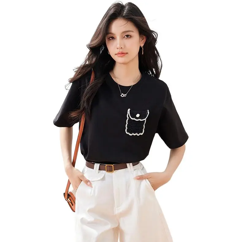 La Chapelle T Shirt Women's Black-0