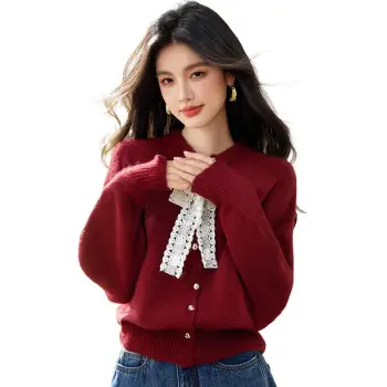 La Chapelle Knitwear Women's Red