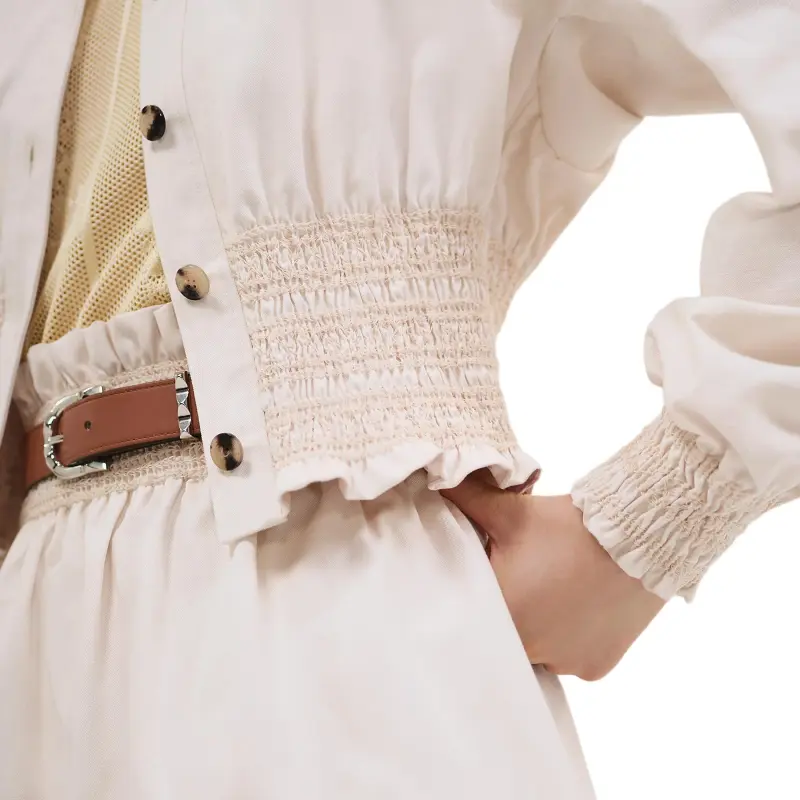 HERMES Jackets & Coats Women's White-2