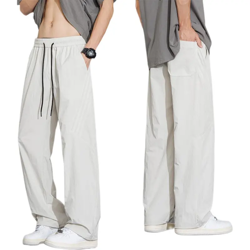 FRQ Casual Pants Unisex-4