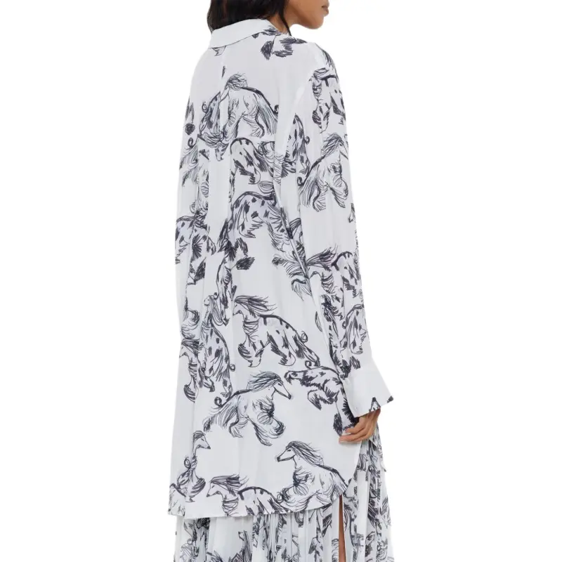 Bimba Y Lola Greyhound print Shirt-2