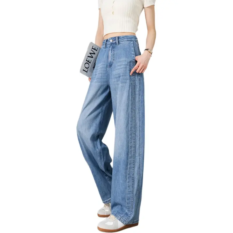 Weixi Jeans Women's Light Blue-1