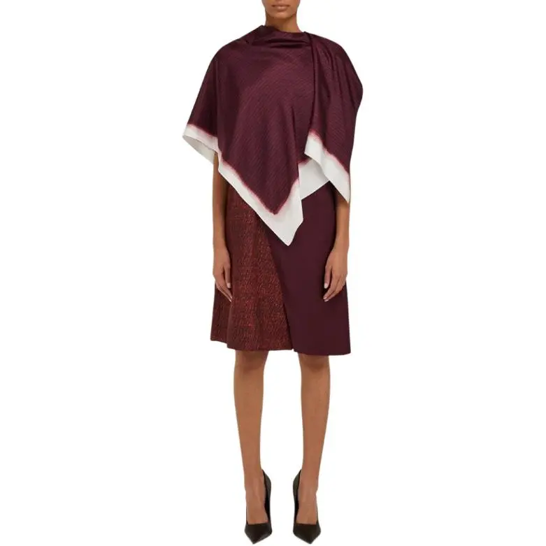 Ferragamo Layered design Mini Dress-1
