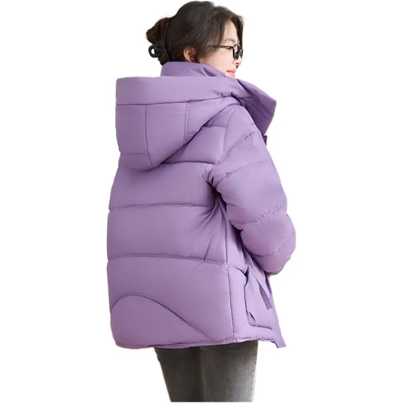 CARBAMMI Puffer Jackets Women's Purple-1