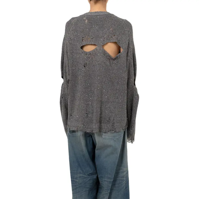 Maison Mihara Yasuhiro SS25 Knitwear Women's Gray-3