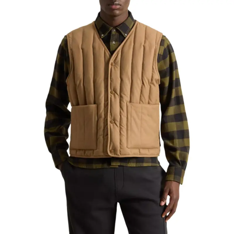 WOOLRICH Vests Men Brown-1