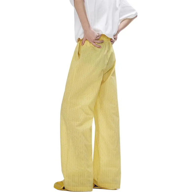 KONZEN· Casual Pants Unisex Apricot-9
