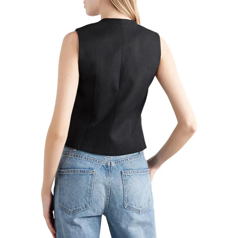 NILI LOTAN Vests Women's Black-3