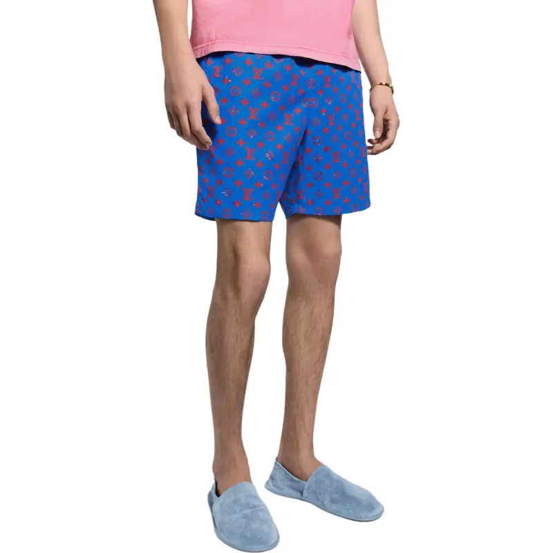 LOUIS VUITTON SS25 Swimming Shorts Men's Blue-1