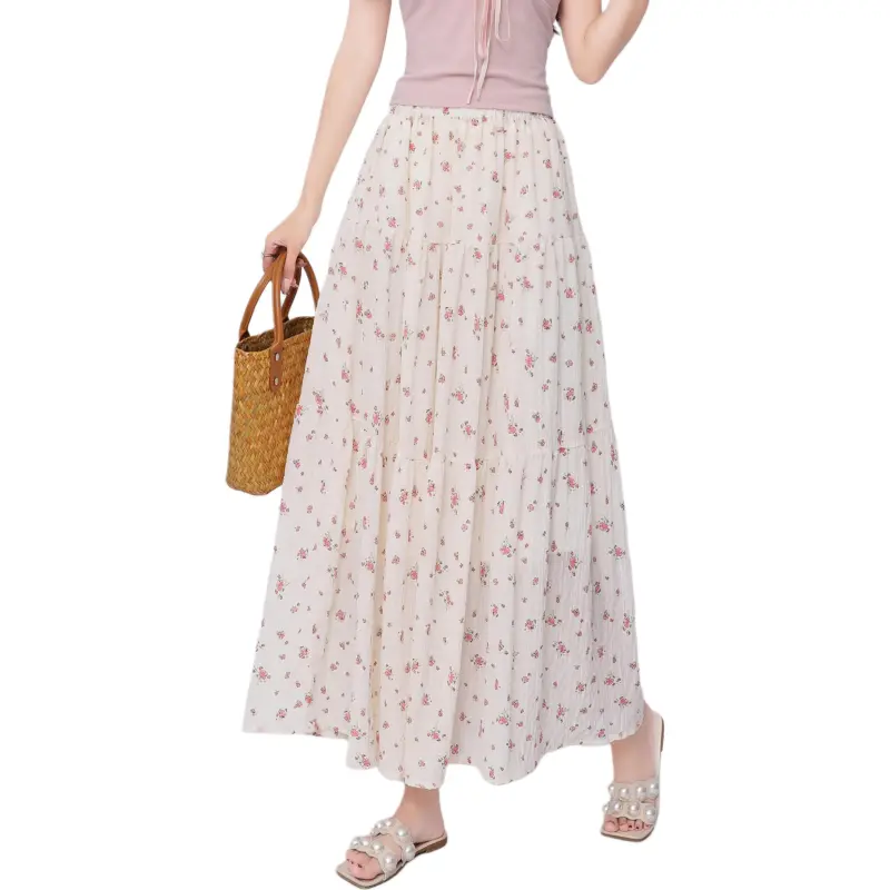 Mu Xiao Xin Casual Long Skirt Women's-3