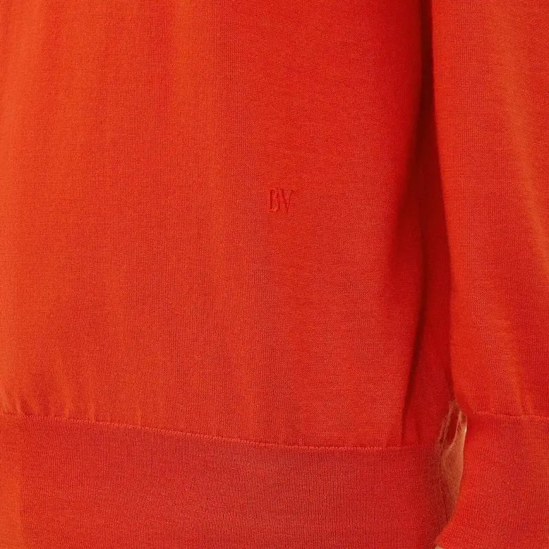 Bottega Veneta SS25 Cashmere Sweater Women's Orange-4