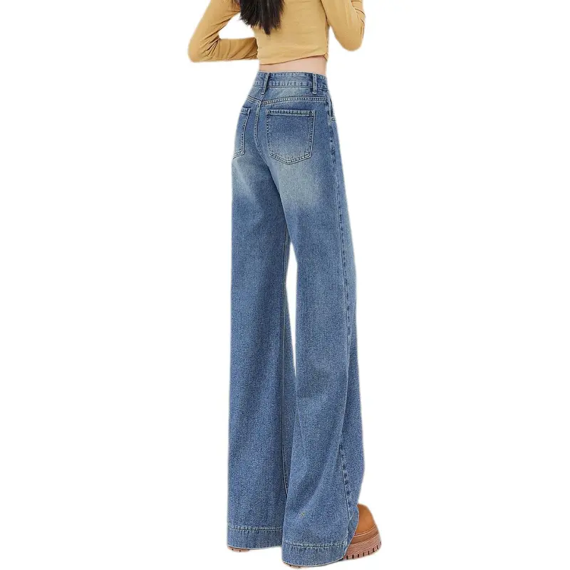 Weixi Jeans Women's Jade Sea Blue-5