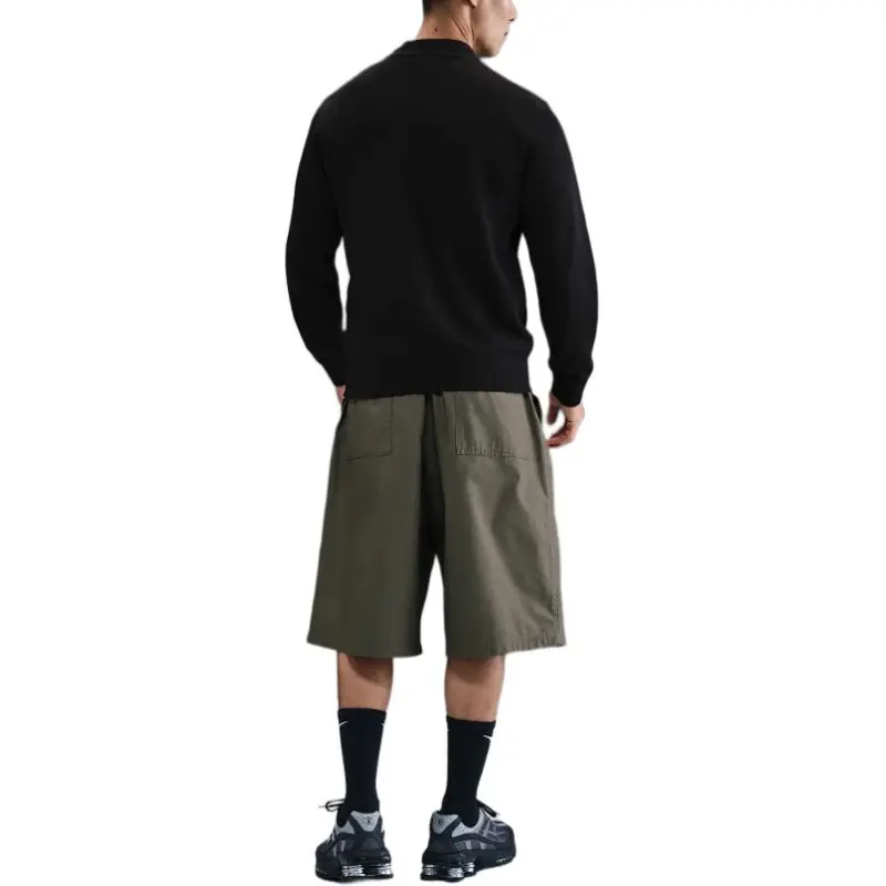 Nike Club Sweatshirt Men's Black/White-2